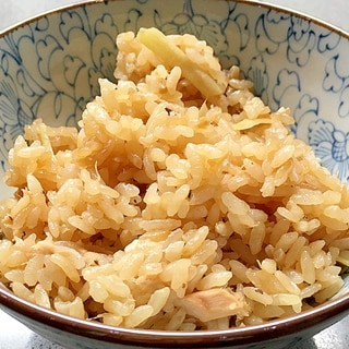 【簡単】ツナと針生姜の炊き込みご飯